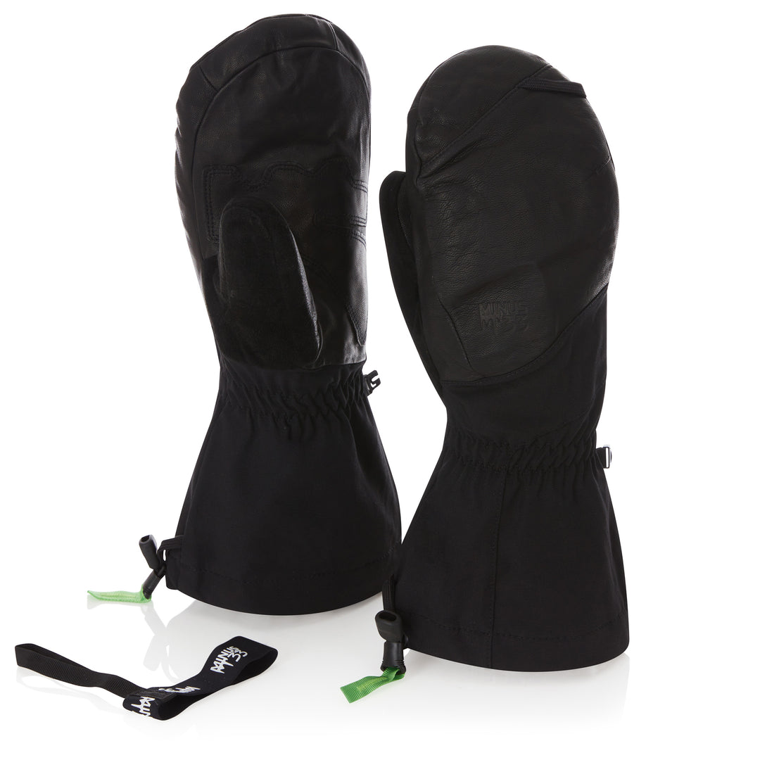 winter guide glove heavyweight wool waterproof mitten mitts  #color_black